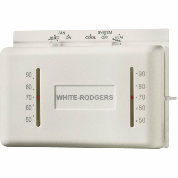 White Rodgers 24V Off-White Mechanical Thermostat M150